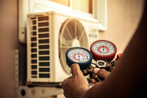 Professional Hvac technician working in Elrama, PA